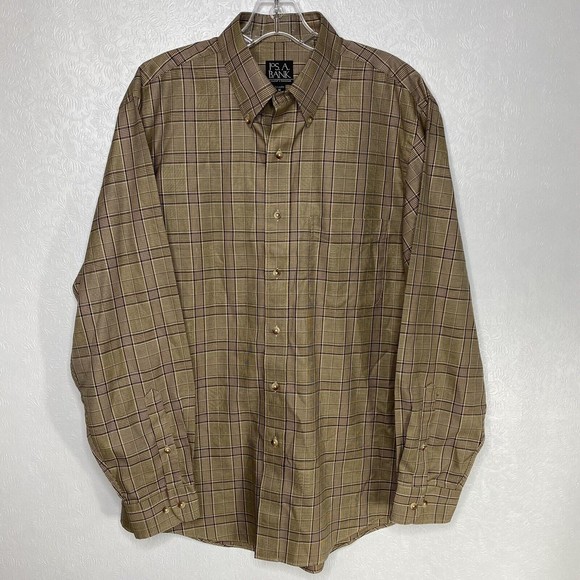 2 JOS A BANK Travelers Collection Shirts Size M - Picture 8 of 12